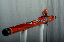 Padauk Native American Flute, Minor, Mid G-4, #K11K (5)